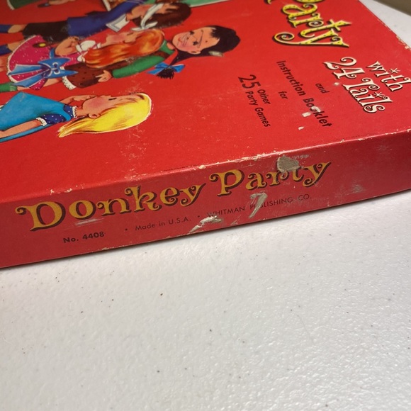 Vintage Whitman Donkey Party Game - Picture 12 of 13